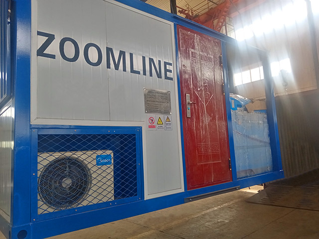 ZOOMLINE Сверхмобильный асфальтный завод 80тн/ч успешно отправлен в Зимбабве